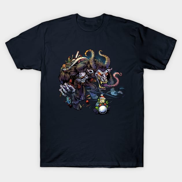 Krampus T-Shirt by FlylandDesigns